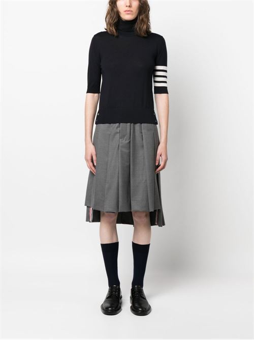 Wool turtleneck sweater THOM BROWNE | FKA434AY1014415